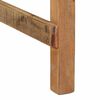 vidaXL Трапезна маса Кафяво 60 x 55 x 76 см регенерирано дърво масив