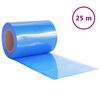 vidaXL Завеса за врата синя 300x2,6 мм 25 м PVC