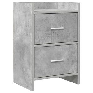 vidaXL Нощни маси Бетонно сиво 40 x 30 x 60 cm Инженерна дървесина
