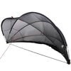 vidaXL Купол за басейн Черно 336 x 322 x 160 см