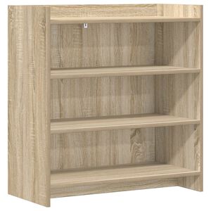 vidaXL Служебен шкаф Дъб сонома 75 x 36 x 80 см Инженерна дървесина