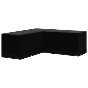 vidaXL Покривало за градински мебели 12 капси 250x250x90 см