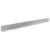 vidaXL Ограда за трева 50 pcs 103 x 10 см Стомана Сребристо