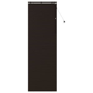 vidaXL Венецианска щора Тъмен кафяв 75 x 250 см 35 mm