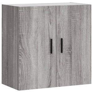 vidaXL Стенен шкаф, сив сонома, 60x31x60 см, инженерно дърво