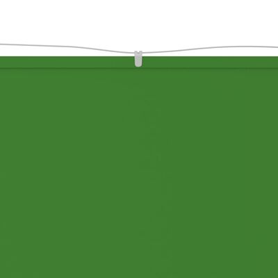 vidaXL Вертикален сенник, светлозелен, 60x420 см, оксфорд плат