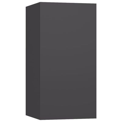 vidaXL ТВ шкаф, сив, 30,5x30x60 см, ПДЧ