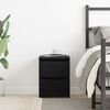 vidaXL Нощен шкаф Черния дъб 30 x 30 x 40 cm Инженерно дърво