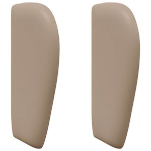 vidaXL Ушичка на таблата Кафеникаво 40 x 23 x 6 см ПВЦ