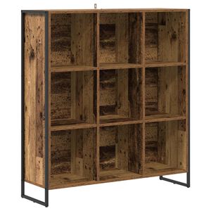 vidaXL Шкаф за книги 99.5 x 30 x 108.5 см Инженерна дървесина