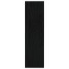 vidaXL Библиотека/разделител за стая, черна, 100x30x103 см, бор масив
