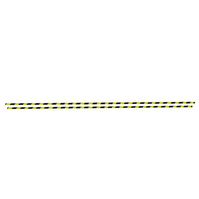 vidaXL Ъглови протектори 2 бр жълто и черно 4x3x100 cm PU