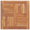 vidaXL Плот за маса, тиково дърво масив, 60x60x2,5 cм