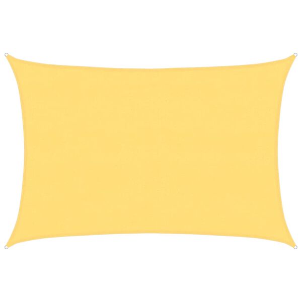 vidaXL Платно-сенник, 160 г/м&sup2;, бежово, 4x5 м, HDPE