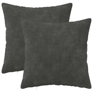 vidaXL Калъфка за възглавница 2 pcs HEERLEN Антрацит 30 x 30 cm
