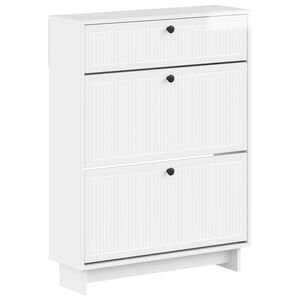 vidaXL Шкаф за обувки EDE 78 x 24 x 103 см Инженерна дървесина