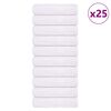 vidaXL Кърпи за душ FROGN 25 бр. Бели 70x140 см 360 г/м&sup2;