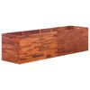 vidaXL Градинска повдигната леха, акациево дърво, 200x50x50 см
