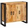 vidaXL Служебен шкаф Кафяво 80 x 33 x 70 см мангово дърво масив
