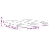 vidaXL Плочка за decking 6 pcs Кафяво 50 x 50 cm