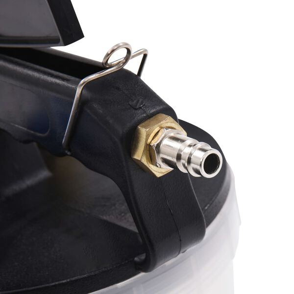 vidaXL Пневматичен обезвъздушител за спирачна система с бутилка 2 л