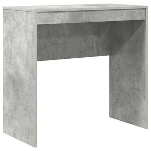 vidaXL Бюро Циментено сиво 80 x 40 x 76 см
