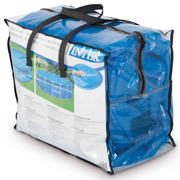 Intex Соларно покривало за басейн, кръгло, 244 см