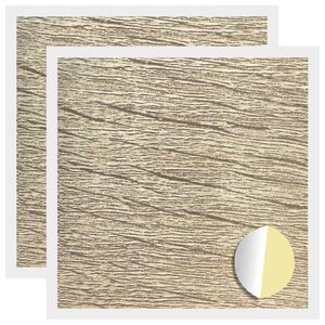 vidaXL Самозалепваща корица за винтове 2 pcs Сонома дъб &Oslash; 20 x 0,5 мм