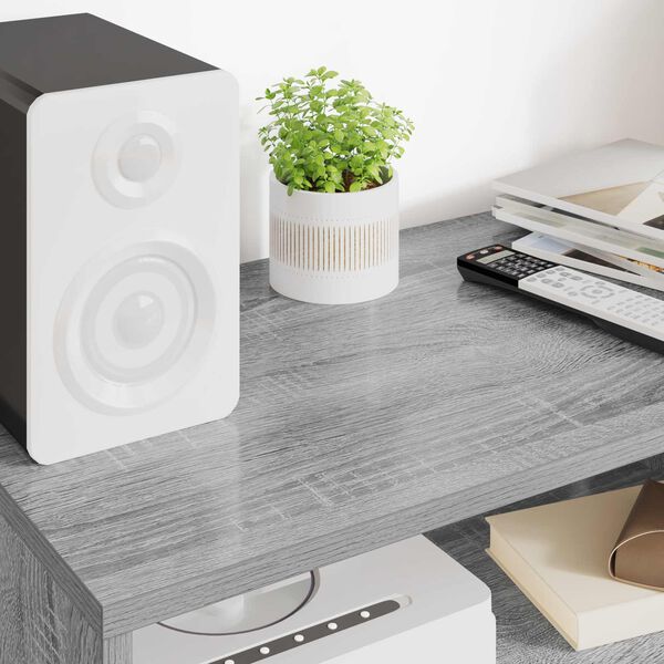 vidaXL ТВ шкаф Сив Сонома 60 x 35 x 40 см Инженерно дърво