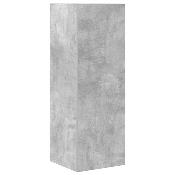 vidaXL Комплект ТВ шкафове от 5 части, бетонно сив, инженерно дърво