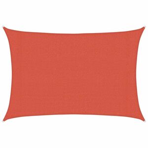 vidaXL Платно-сенник, 160 г/м&sup2;, теракота, 3x4 м, HDPE