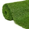 vidaXL Изкуствена трева, 1x10 м/40 мм, зелена