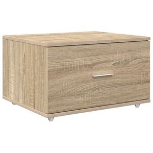 vidaXL Чекмеджетен шкаф 55 x 45 x 31 см Сонома дъб