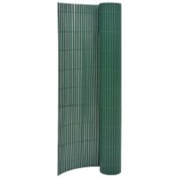 vidaXL Двустранна градинска ограда, 90x400 см, зелена