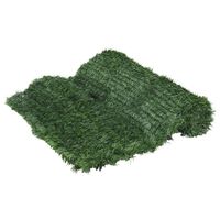 vidaXL Ограда от изкуствена трева, зелена, 1x10 м