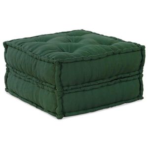 vidaXL Модулен диван зелен 70x70x36 плат