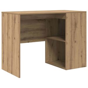 vidaXL Бюро Дъб Инженерна дървесина 102 x 50 x 75 см