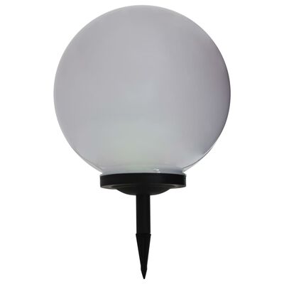vidaXL Външни соларни лампи 2 бр LED сферични 40 см RGB