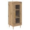 vidaXL Служебен шкаф дъб артизан 34 x 34.5 x 90 см Инженерна дървесина