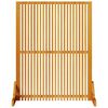 vidaXL Екран за уединение Кафяво 79.5 x 50 x 110 см