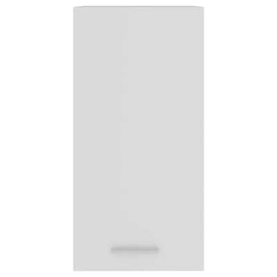 vidaXL Висящ шкаф, бял, 29,5x31x60 см, ПДЧ