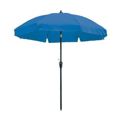 Madison Градински чадър Lanzarote, 250 см, кръгъл, аква