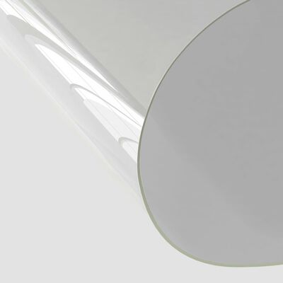 vidaXL Протектор за маса, прозрачен, 80x80 см, 1,6 мм, PVC