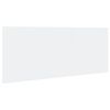 vidaXL Табла за легло с шкафчета, бяло, 200 см, инженерно дърво