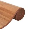 vidaXL Килим, правоъгълен, натурален, 70x200 см, бамбук