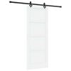 vidaXL Преплъзваща се врата 83 x 211 cm Инженерна дървесина