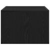 vidaXL Масичка за кафе Черния дъб 50 x 50 x 35 cm Инженерно дърво