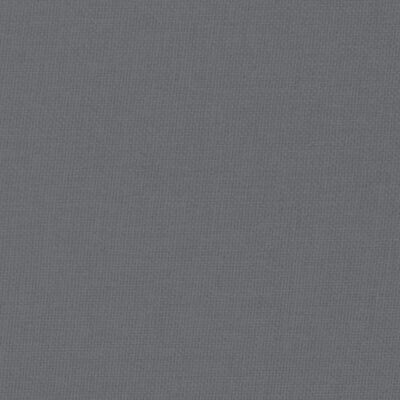 vidaXL Табуретка, тъмносива, 51x41x40 см, текстил