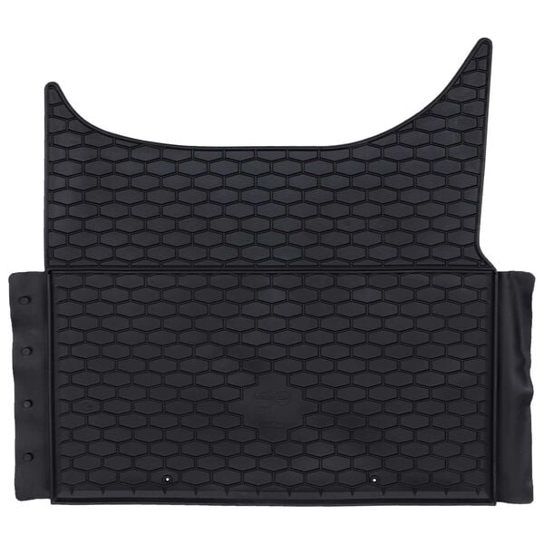 vidaXL Автомобилен килим 3 pcs Черно Iveco DAILY TPE