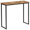 vidaXL Конзолна маса, регенерирано тиково дърво масив, 90x30x76 cм
